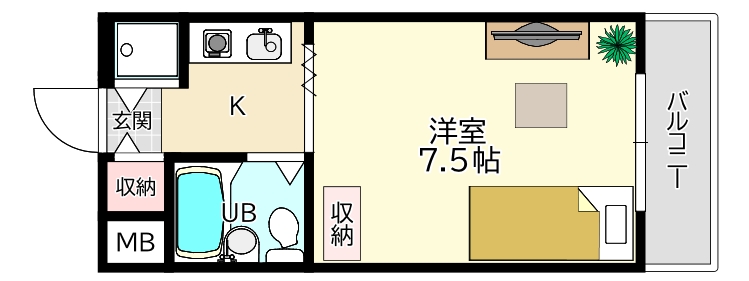 ジョイフル塚口　306号　家具あり.jpg