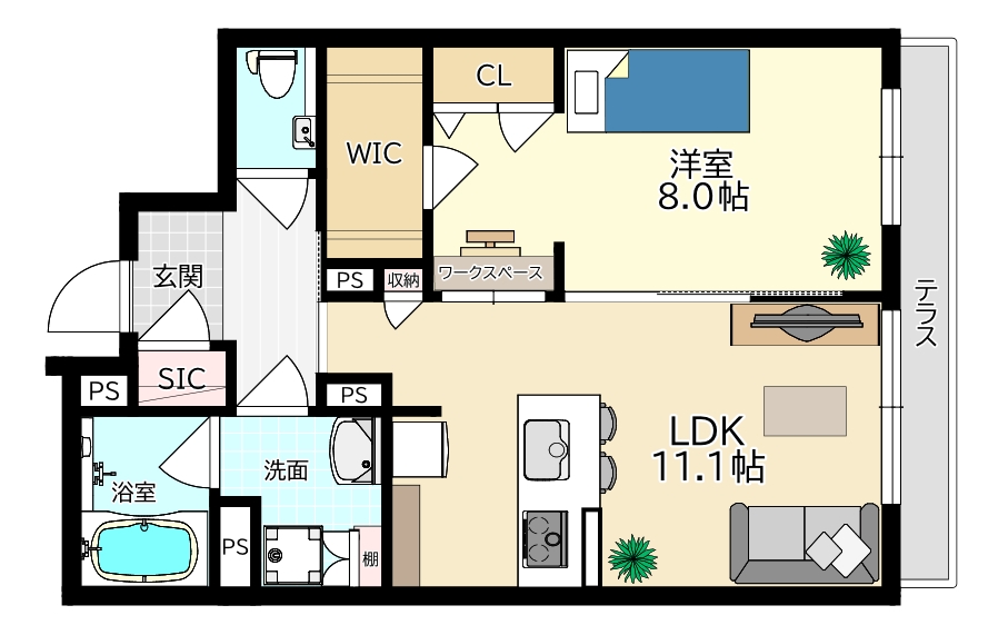 typeC　103号　51.12㎡　家具あり.jpg